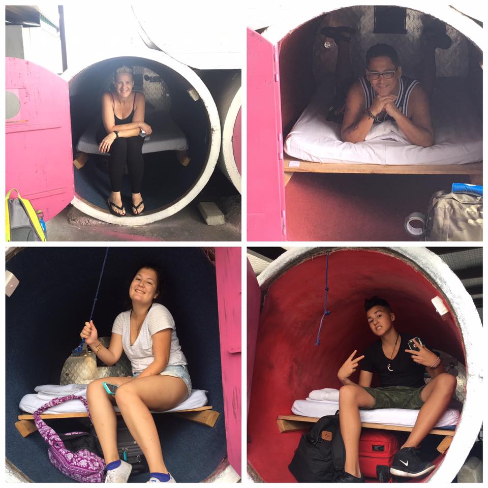 Rooftop Sleeping Capsules in Kandy, Sri Lanka